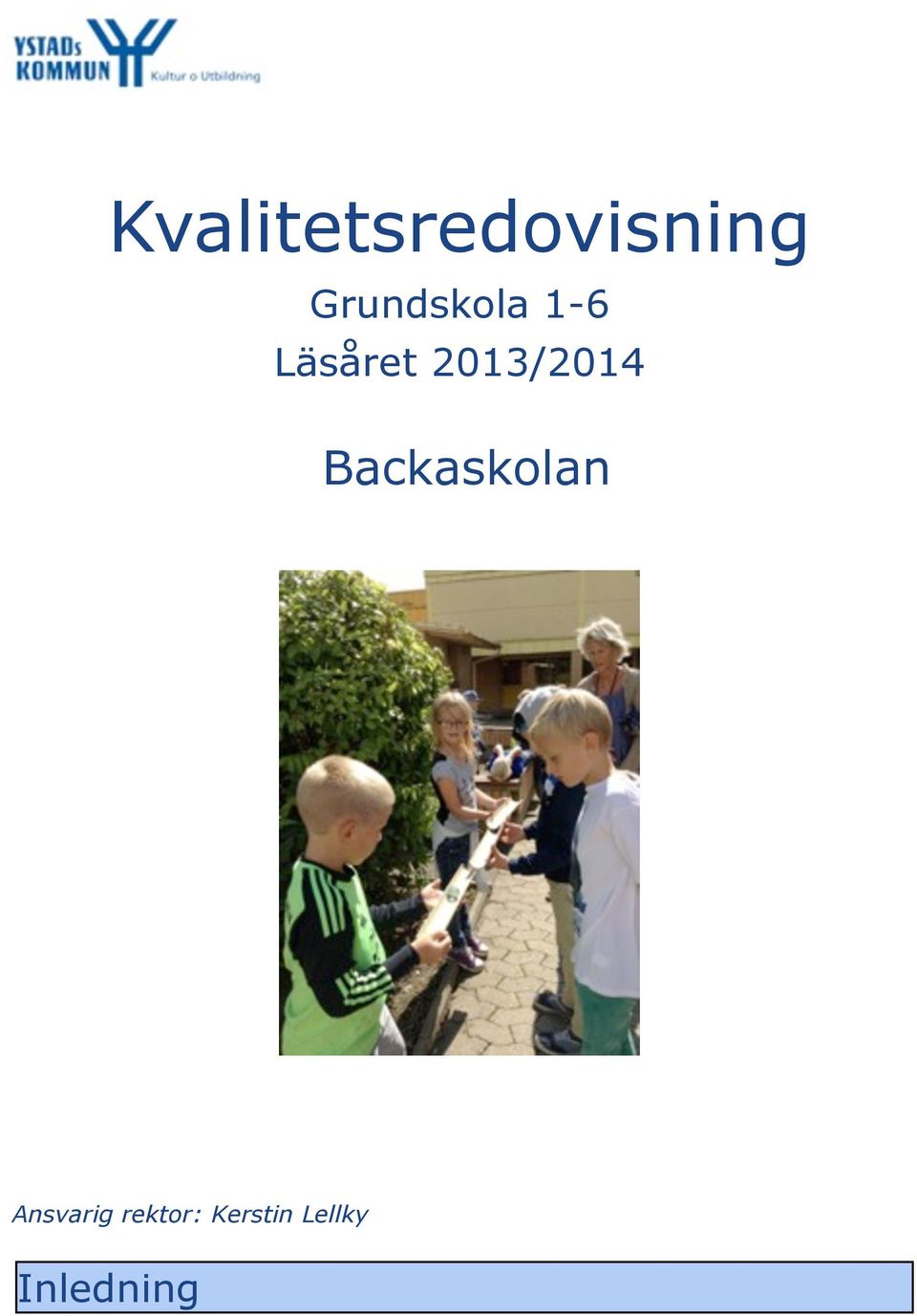 2013/2014 Backaskolan