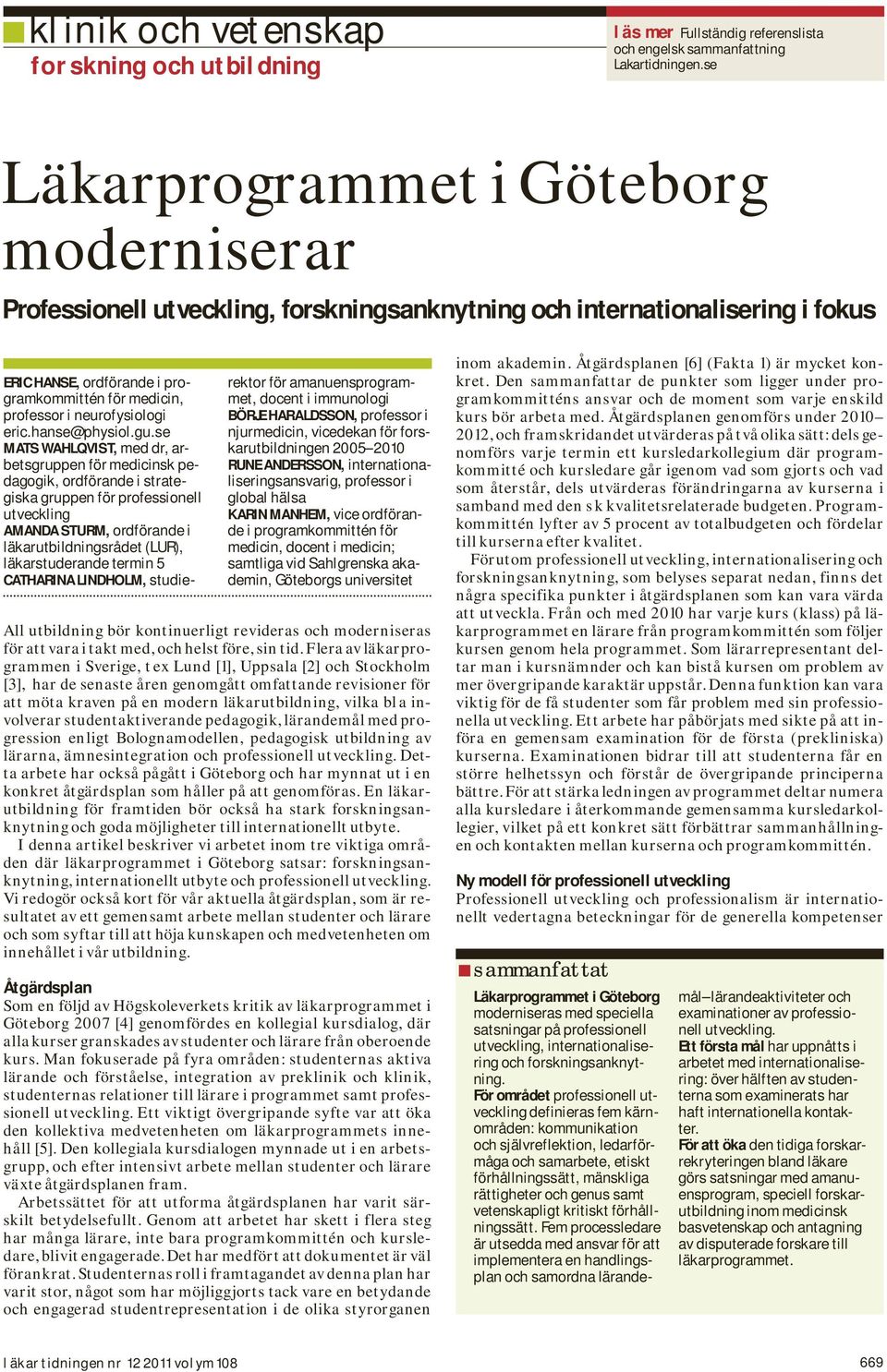 neurofysiologi eric.hanse@physiol.gu.