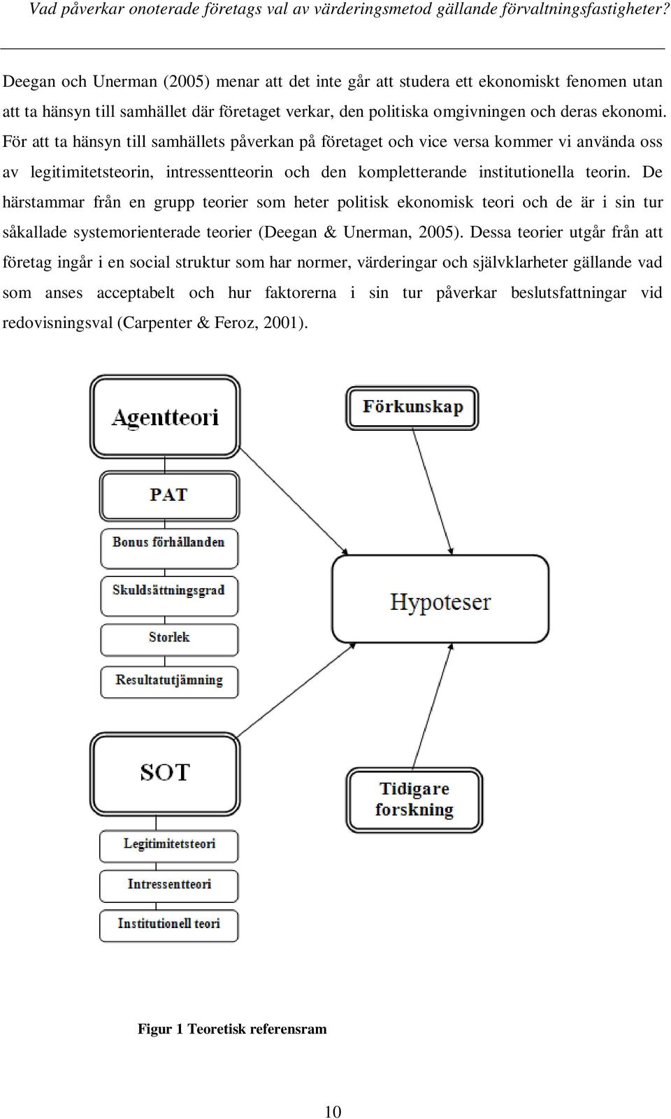 De härstammar från en grupp teorier som heter politisk ekonomisk teori och de är i sin tur såkallade systemorienterade teorier (Deegan & Unerman, 2005).