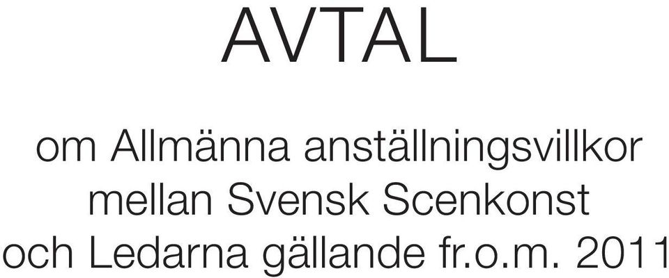 mellan Svensk Scenkonst