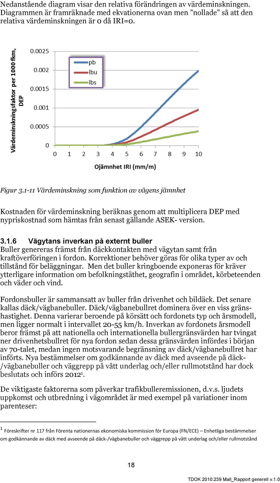 Korrektioner behöver göras för olika typer av och tillstånd för beläggningar.