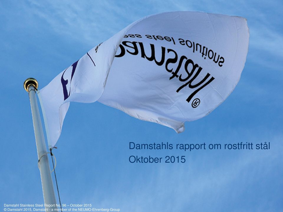 96 October October 2015 2015 Damstahl 2015, 2015, Damstahl