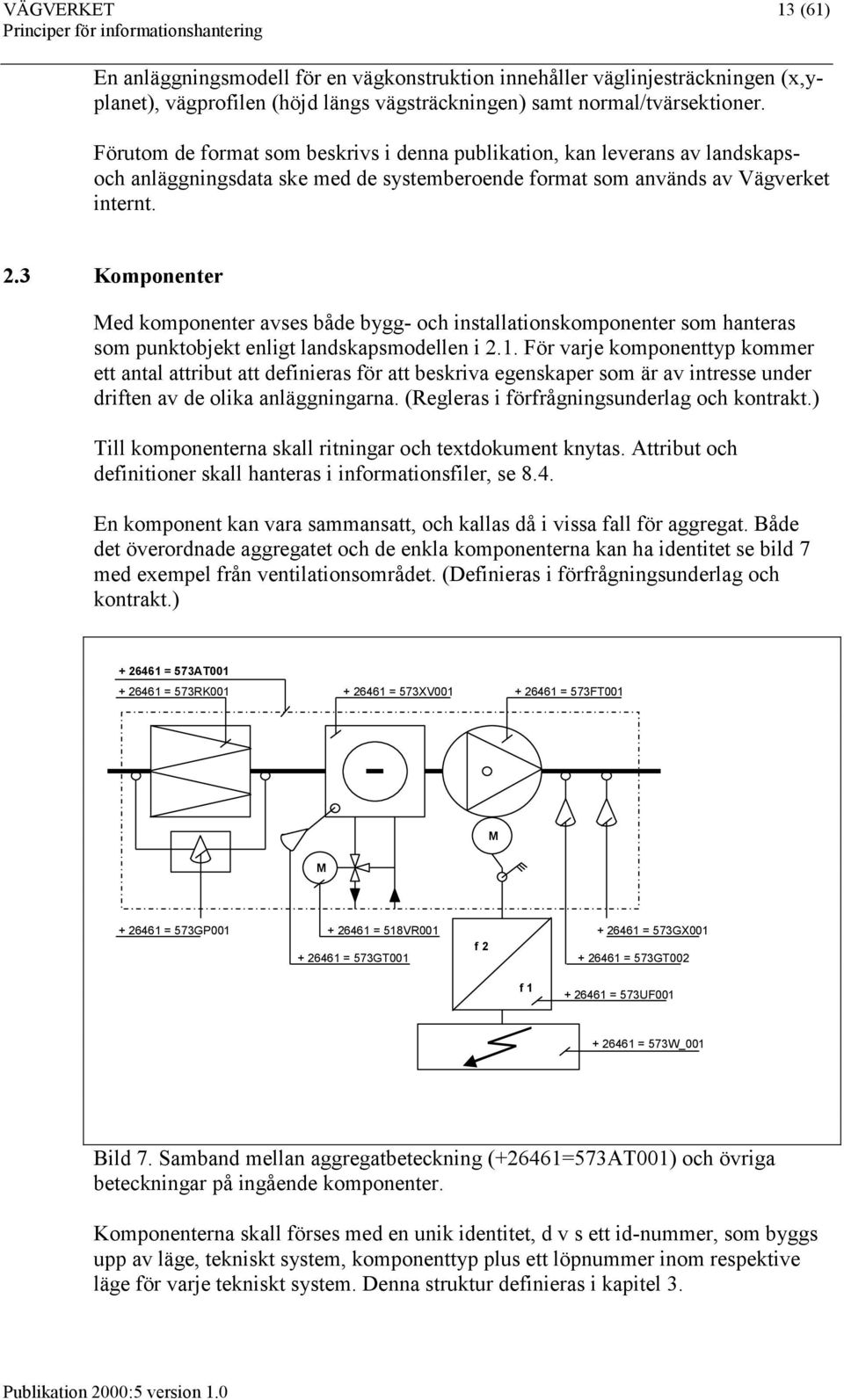 3 Komponenter Med komponenter avses både bygg- och installationskomponenter som hanteras som punktobjekt enligt landskapsmodellen i 2.1.