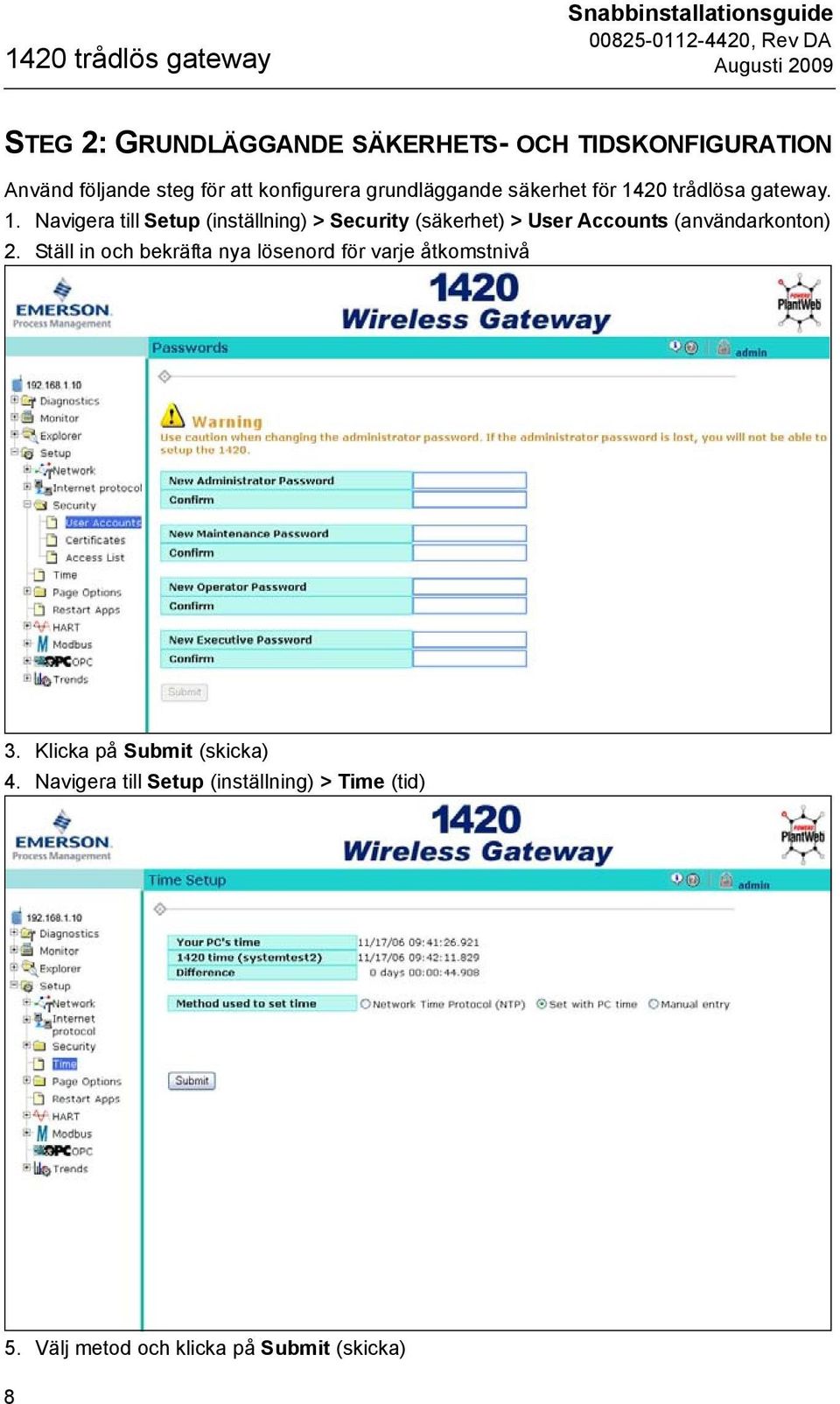 20 trådlösa gateway. 1.