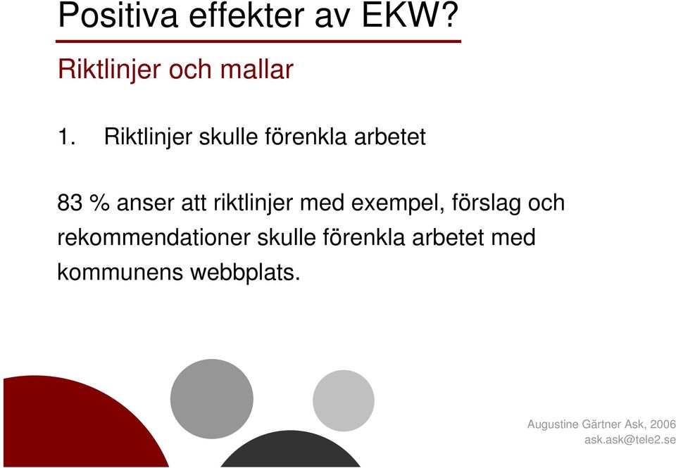 riktlinjer med exempel, förslag och