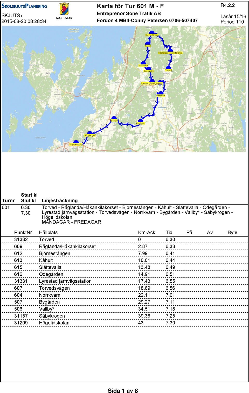 - Bygården - Vallby* - Säbykrogen 7.