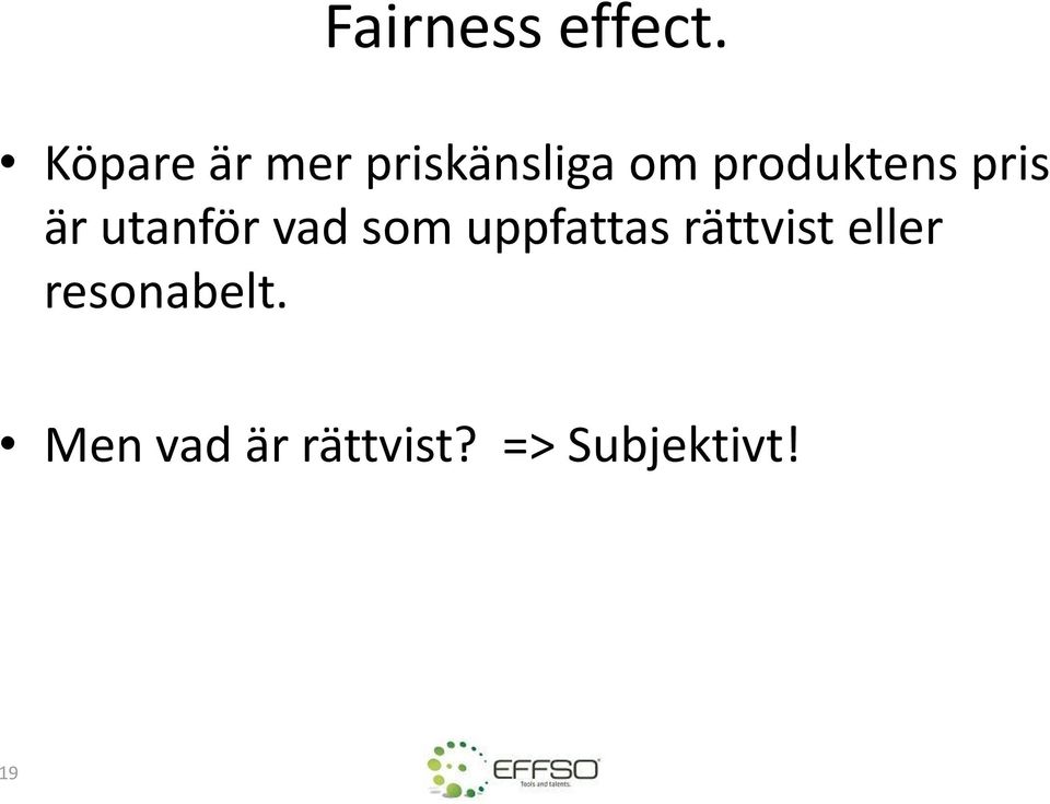 produktens pris är utanför vad som