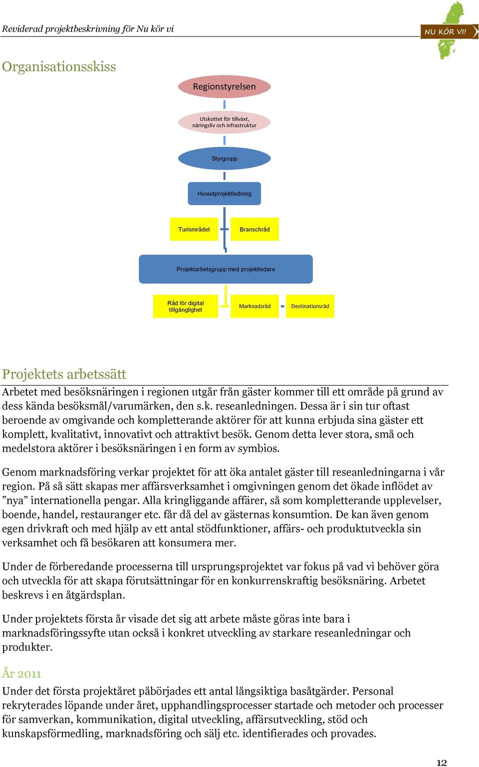 Dessa är i sin tur oftast beroende av omgivande och kompletterande aktörer för att kunna erbjuda sina gäster ett komplett, kvalitativt, innovativt och attraktivt besök.