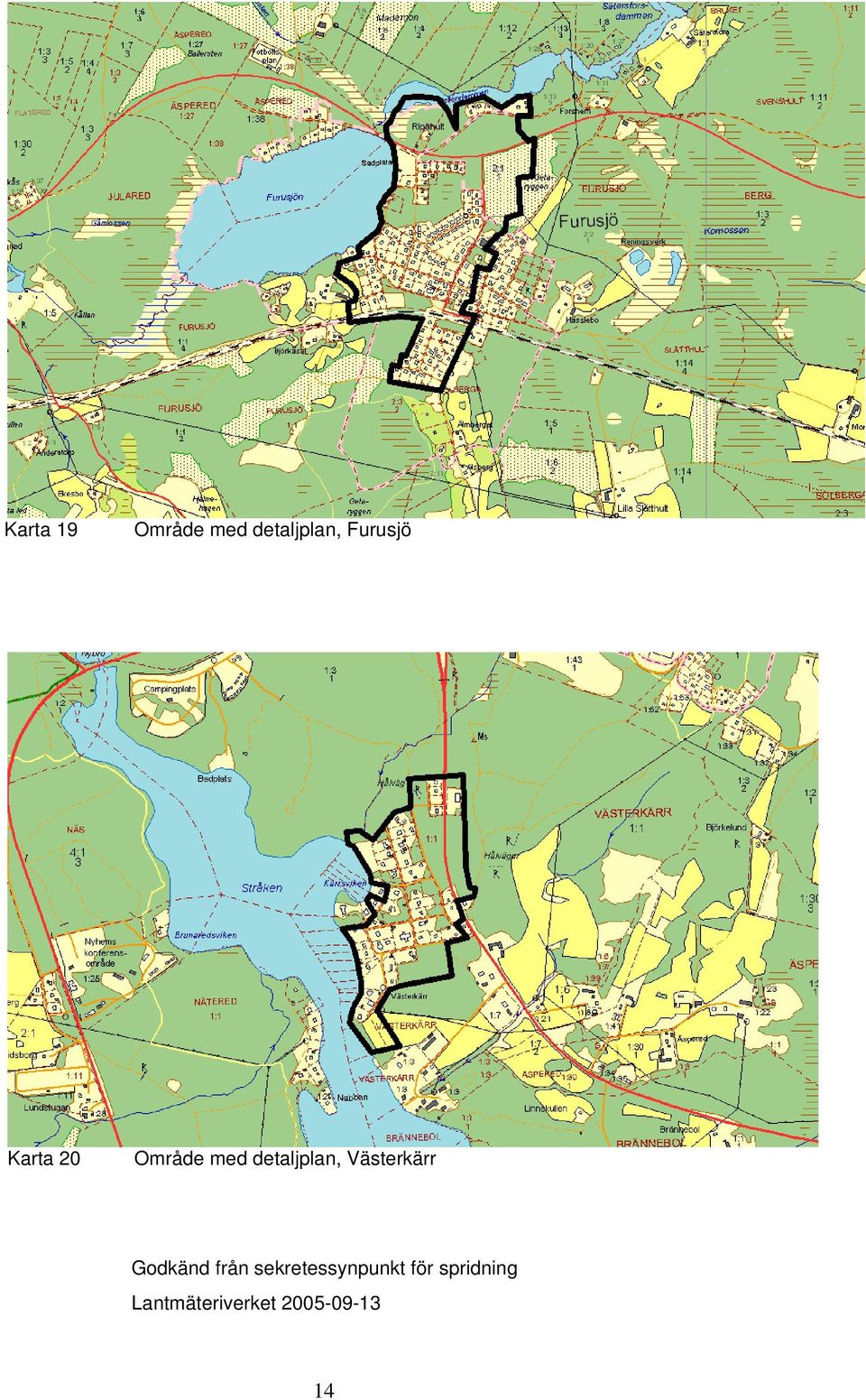 Karta 20 Område med