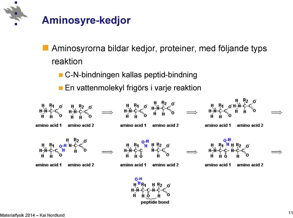 reaktion C-N-bindningen kallas