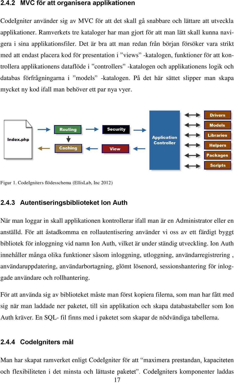 Det är bra att man redan från början försöker vara strikt med att endast placera kod för presentation i views -katalogen, funktioner för att kontrollera applikationens dataflöde i controllers