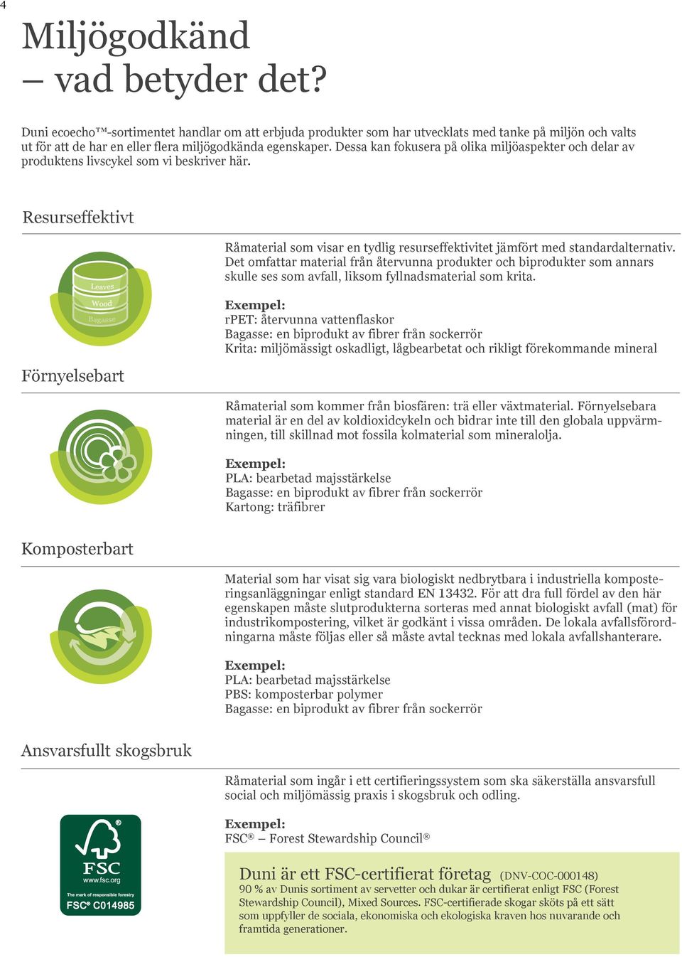 Resurseffektivt Förnyelsebart Råmaterial som visar en tydlig resurseffektivitet jämfört med standardalternativ.