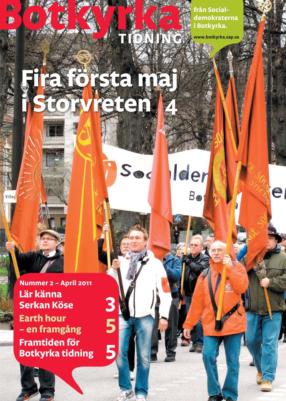 se Fira första maj i Storvreten 4 Nummer 2 April