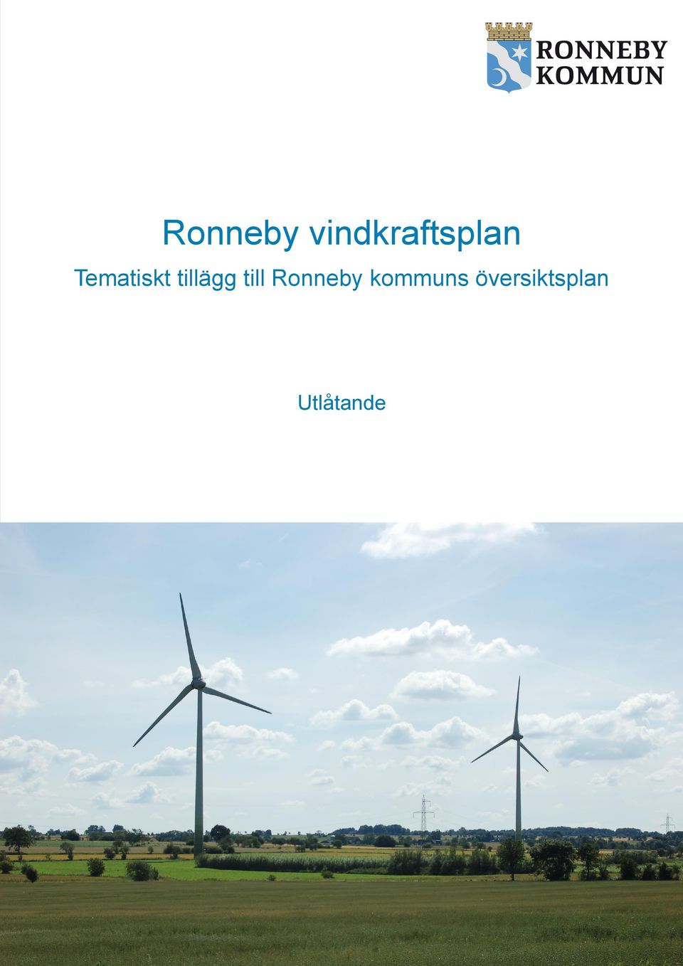 Ronneby kommuns översiktsplan