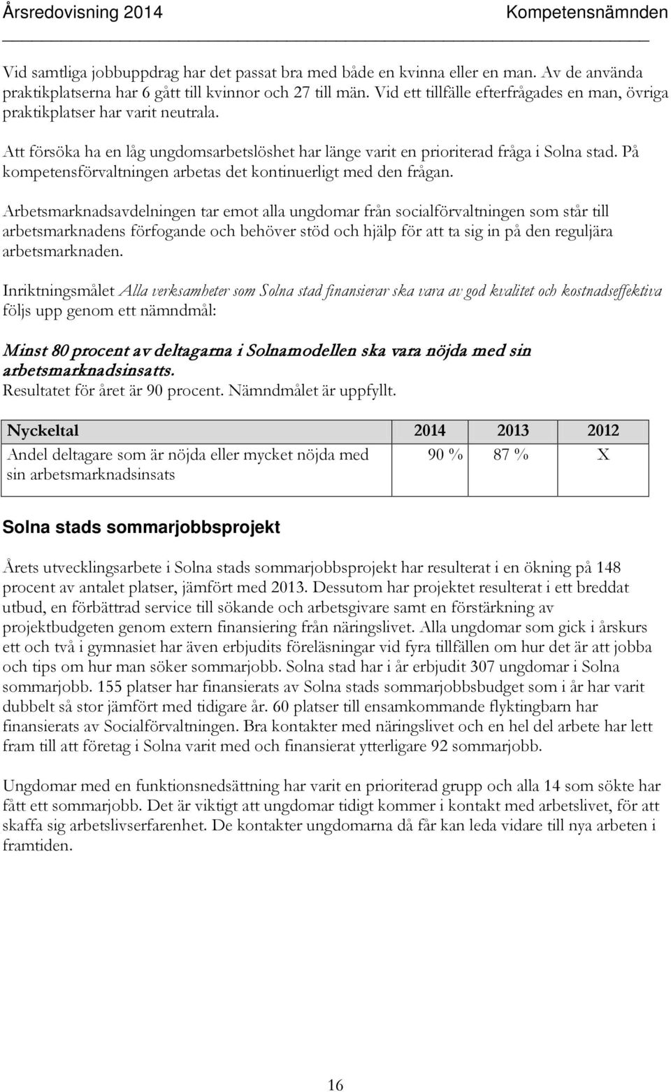 På kompetensförvaltningen arbetas det kontinuerligt med den frågan.