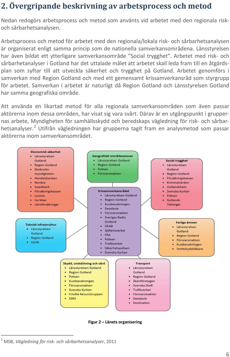 Länsstyrelsen har även bildat ett ytterligare samverkansområde Social trygghet.