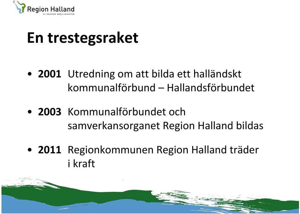 Kommunalförbundet och samverkansorganet Region