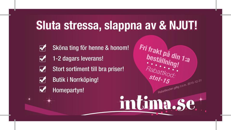 Stort sortiment till bra priser! Butik i Norrköping!