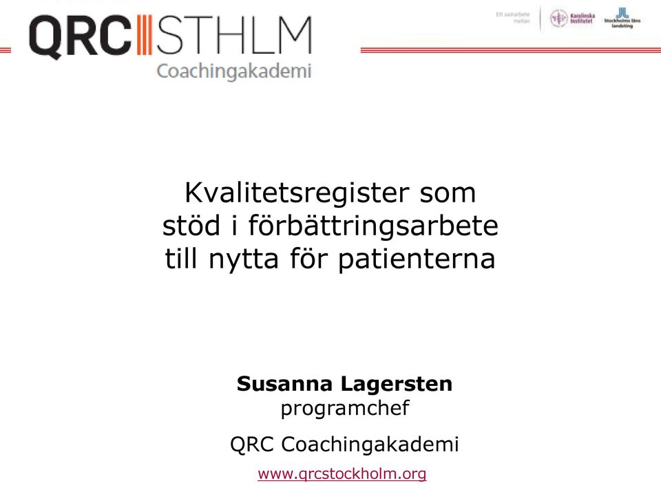 patienterna Susanna Lagersten