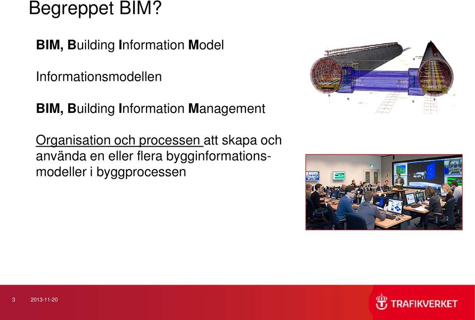 BIM, Building Information Management Organisation och
