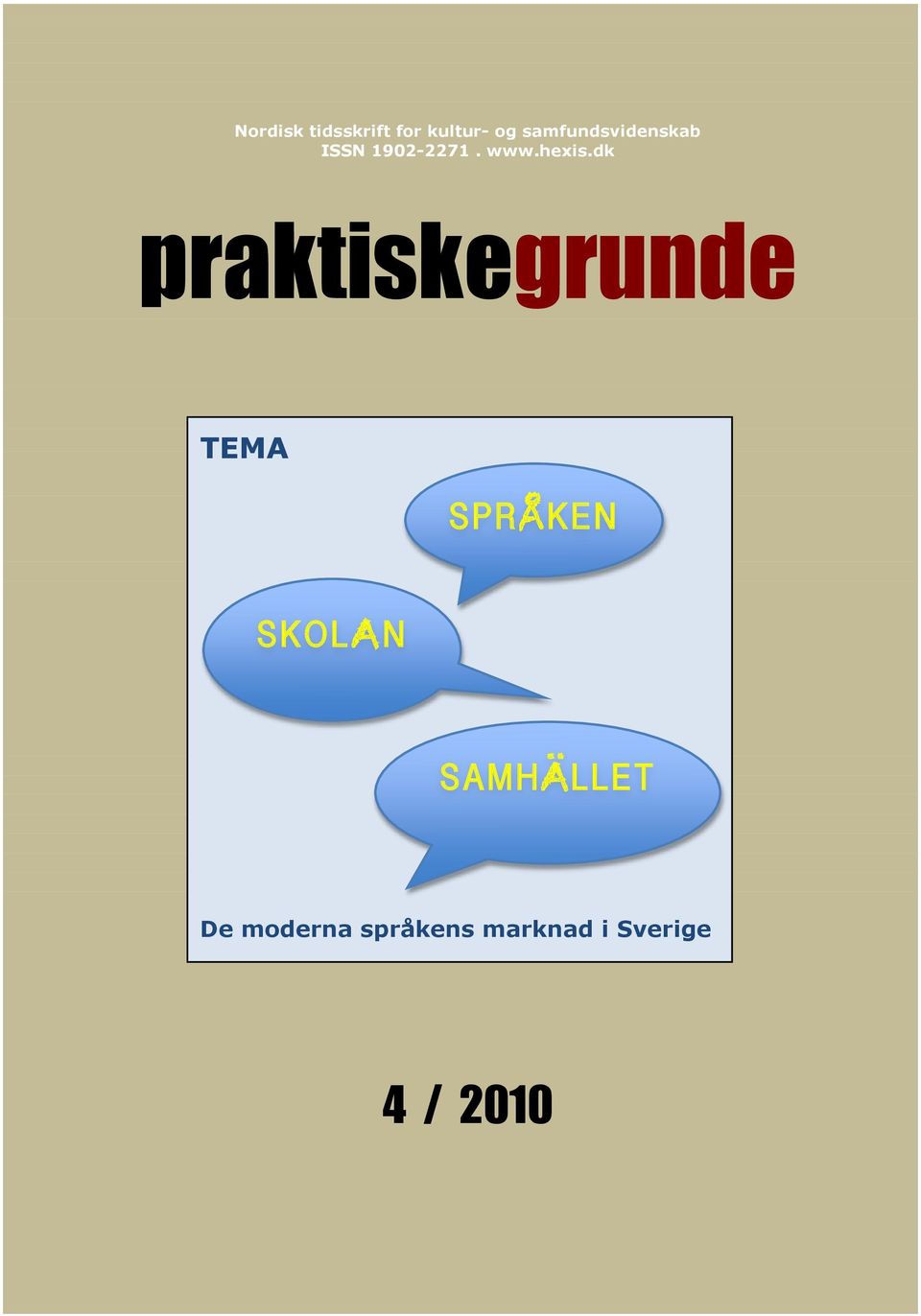 dk praktiskegrunde TEMA SPRÅKEN SKOLAN