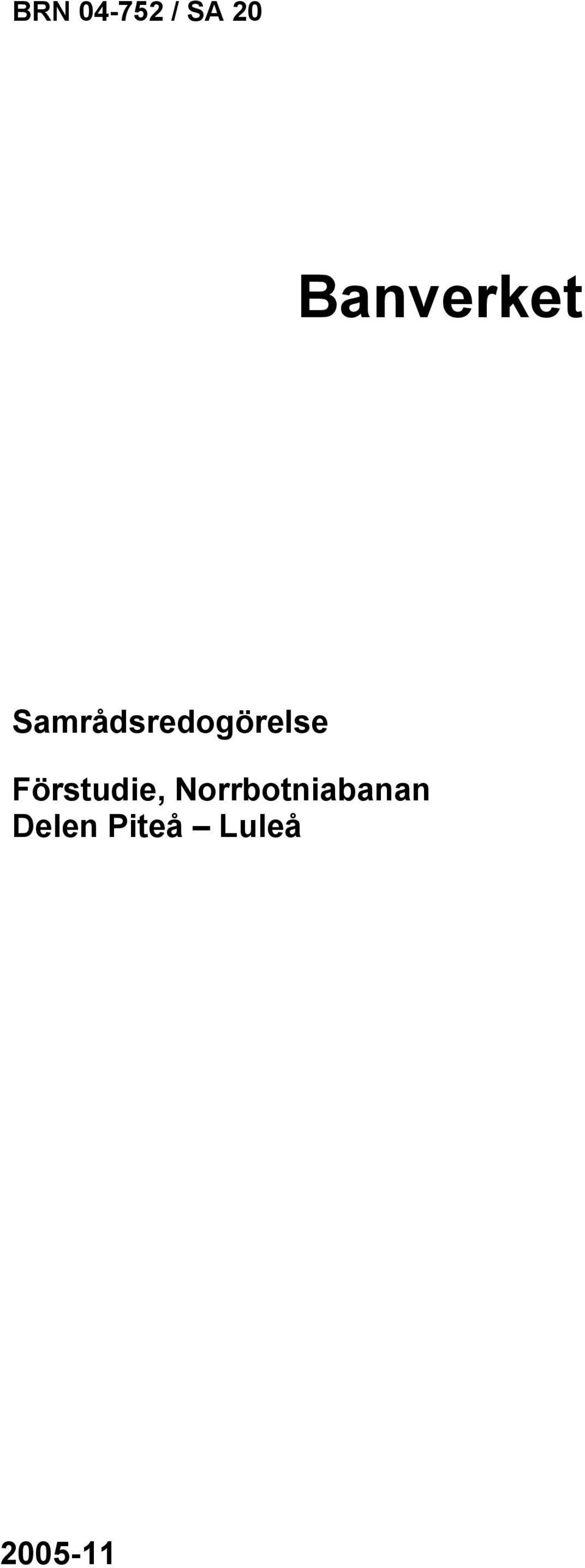 Samrådsredogörelse