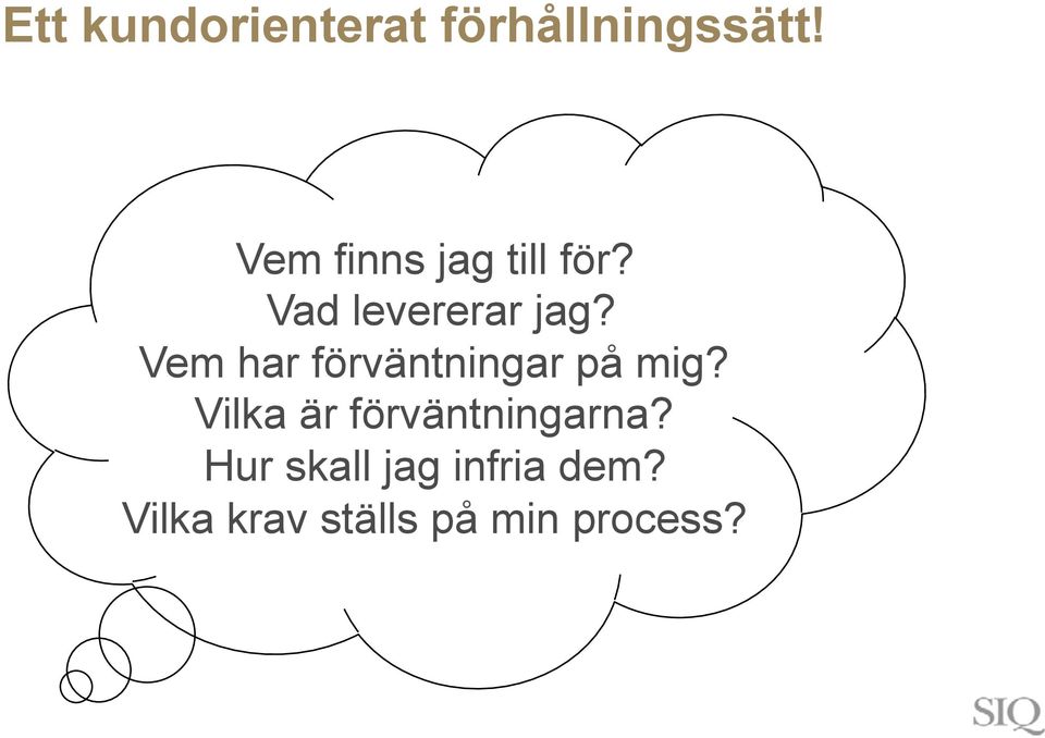 Vem har förväntningar på mig?