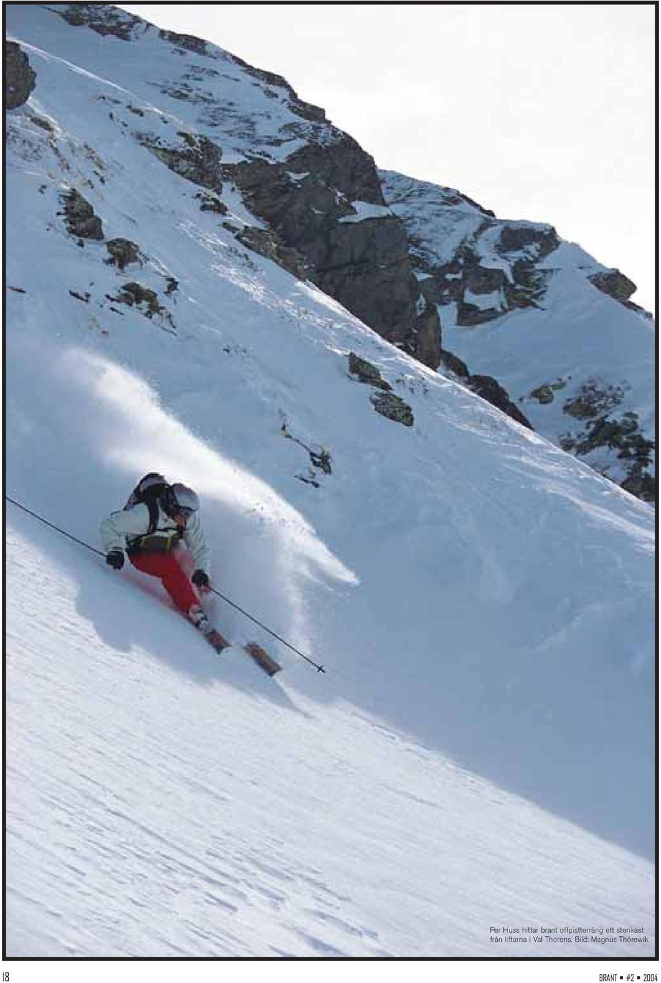 från liftarna i Val Thorens.