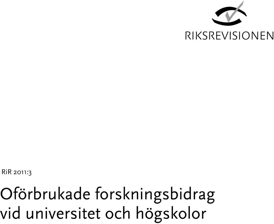 forskningsbidrag