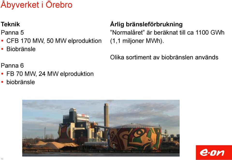 biobränsle Årlig bränsleförbrukning Normalåret är beräknat