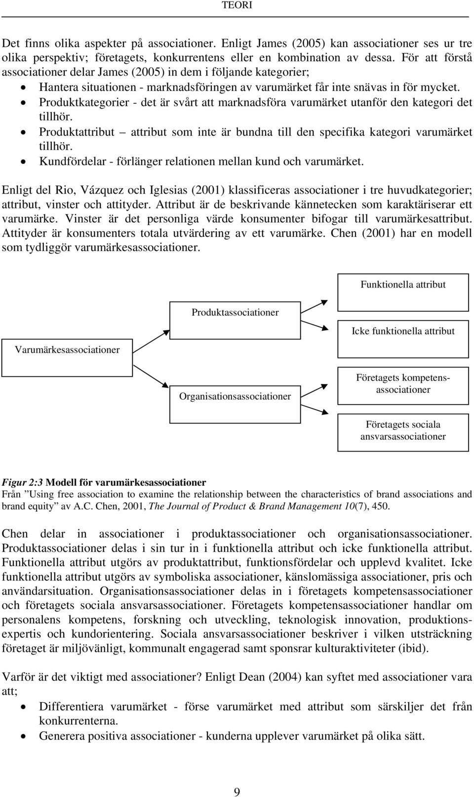 Produktkategorier - det är svårt att marknadsföra varumärket utanför den kategori det tillhör. Produktattribut attribut som inte är bundna till den specifika kategori varumärket tillhör.