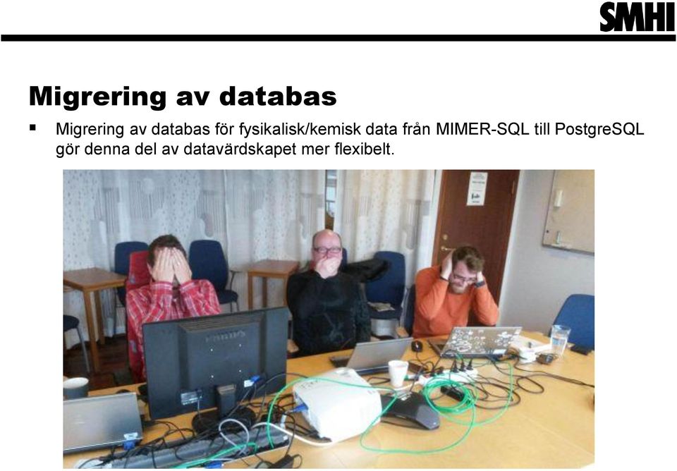 från MIMER-SQL till PostgreSQL gör