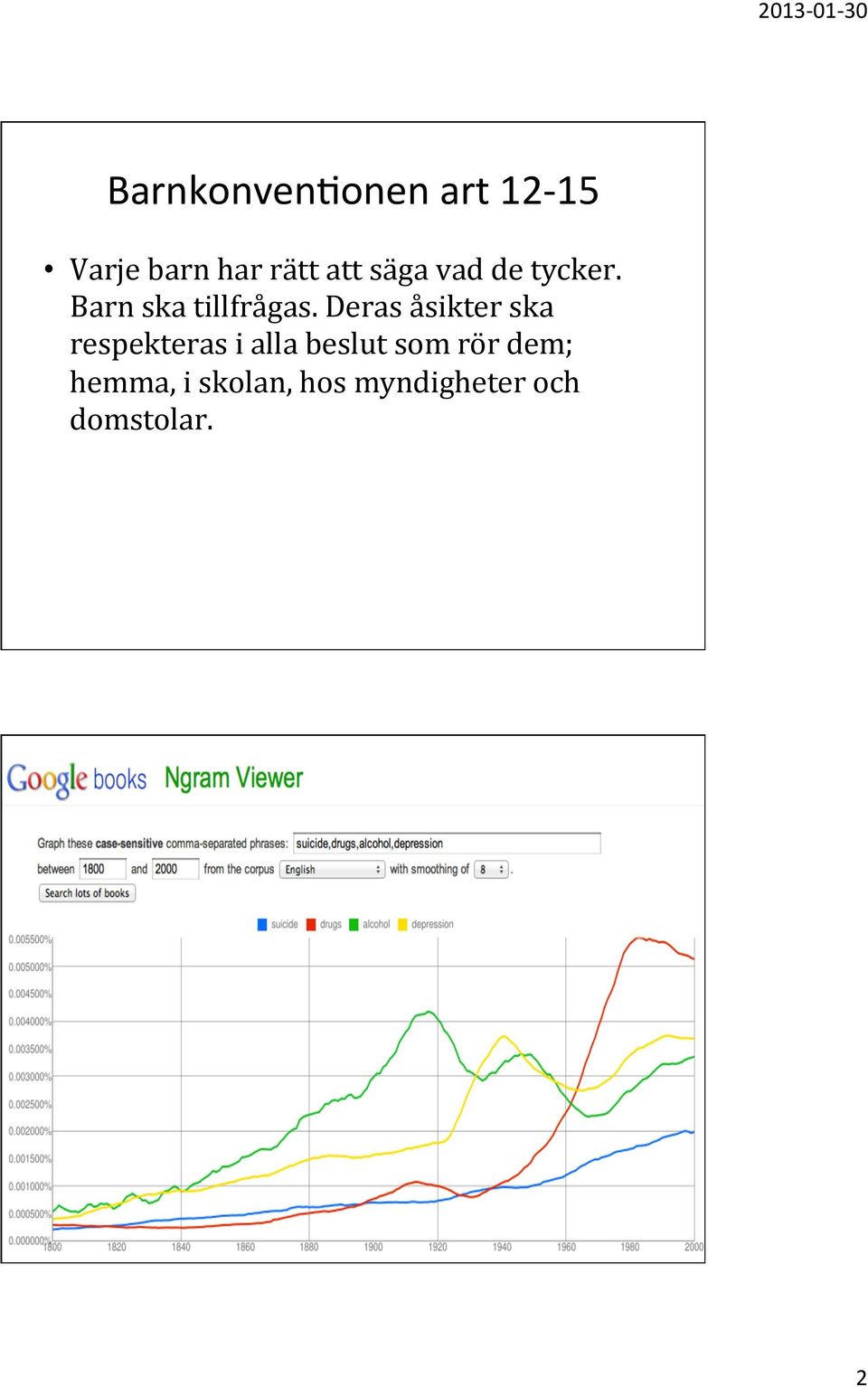 Deras åsikter ska respekteras i alla beslut som