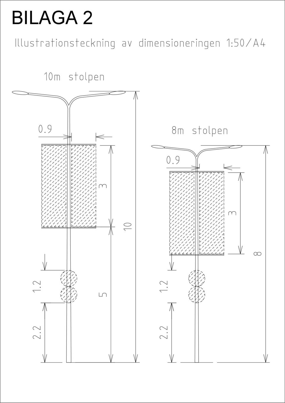 dimensioneringen 1:50/A4