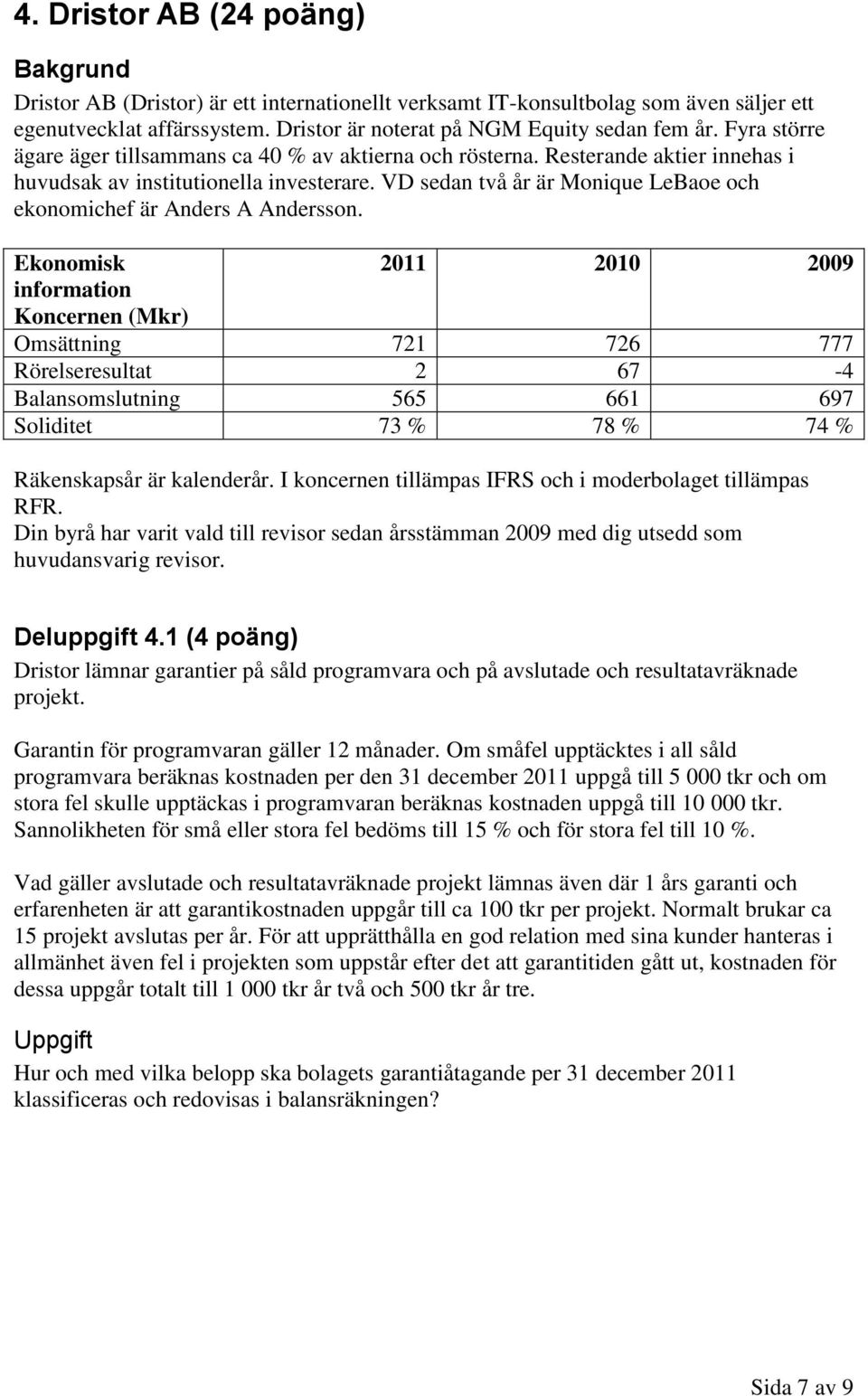 VD sedan två år är Monique LeBaoe och ekonomichef är Anders A Andersson.