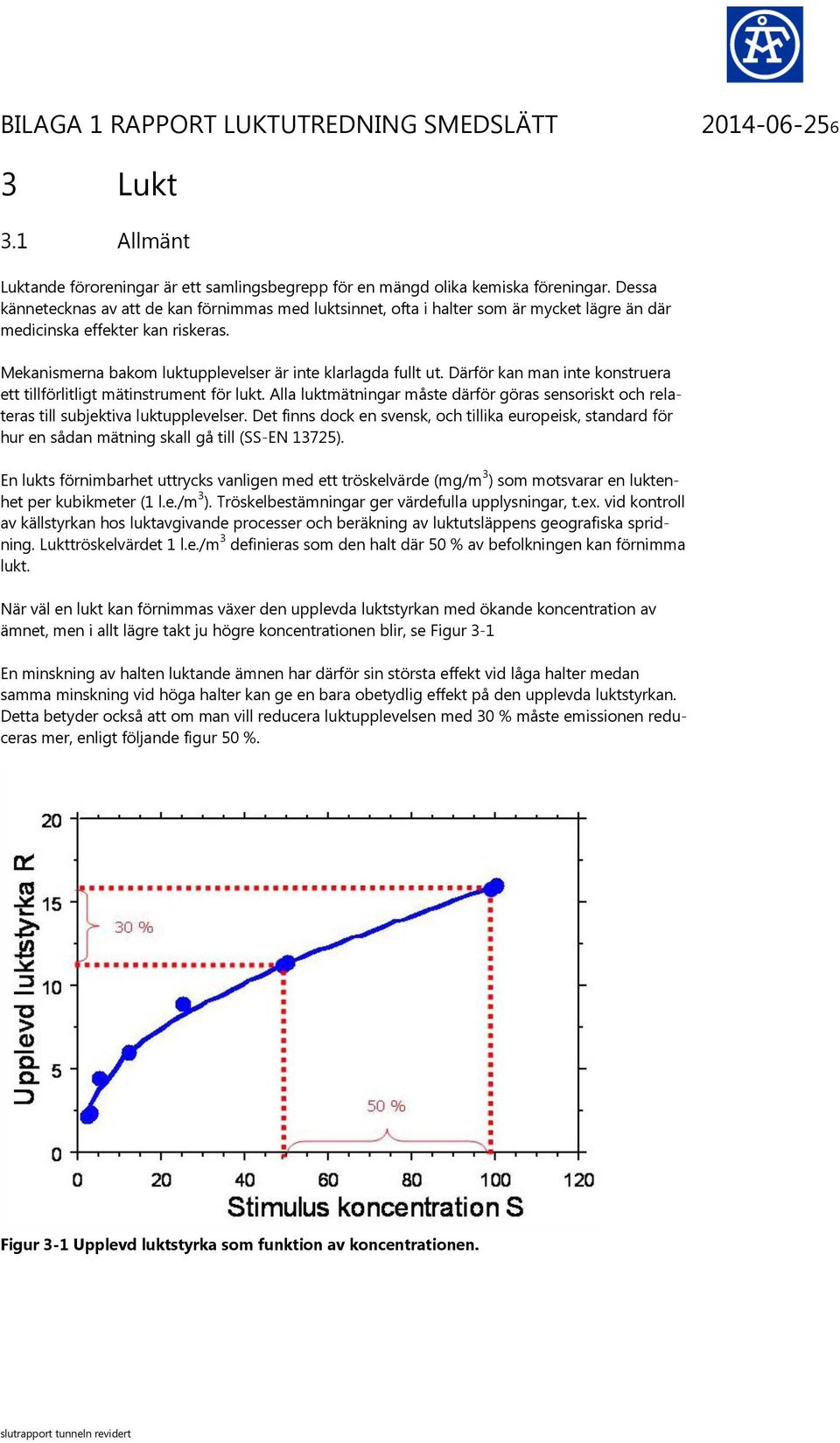 Därför kan man inte konstruera ett tillförlitligt mätinstrument för lukt. Alla luktmätningar måste därför göras sensoriskt och relateras till subjektiva luktupplevelser.