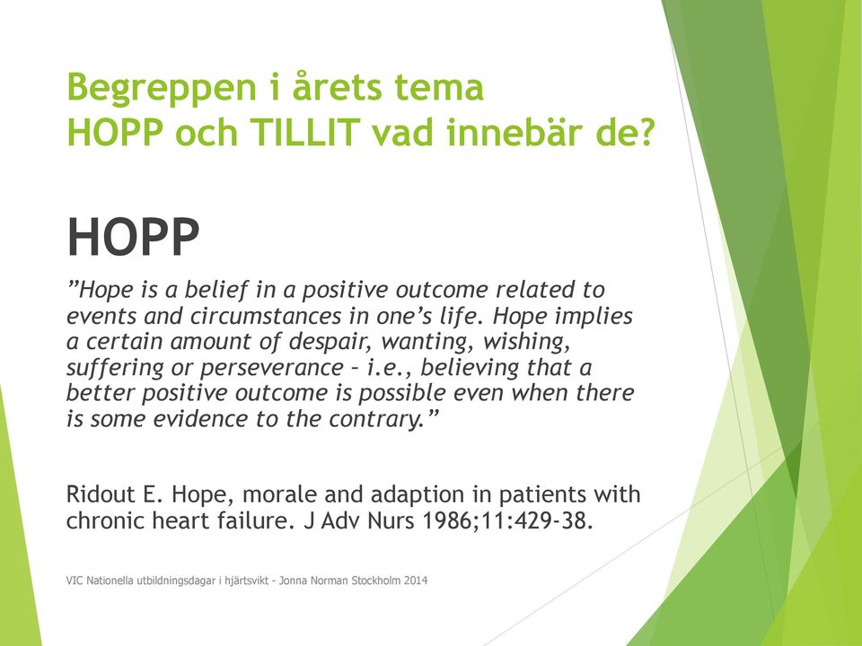 Hope implies a certain amount of despair, wanting, wishing, suffering or perseverance i.e., believing that a better positive outcome is possible even when there is some evidence to the contrary.