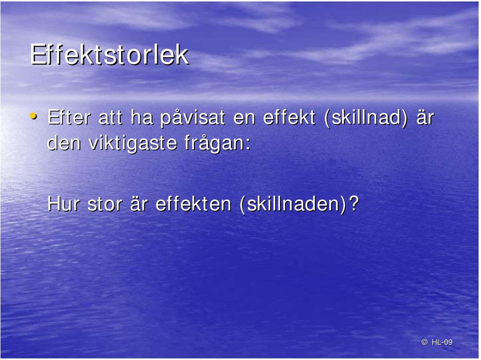 (skillnad) är den viktigaste