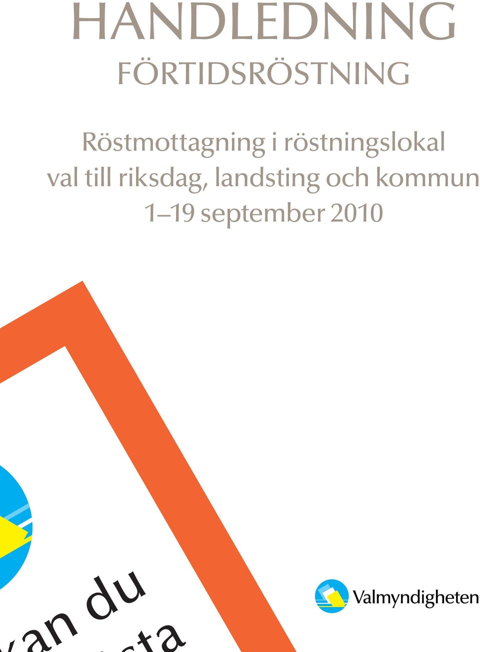 röstningslokal val till