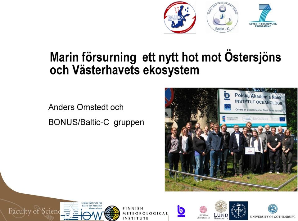 Västerhavets ekosystem