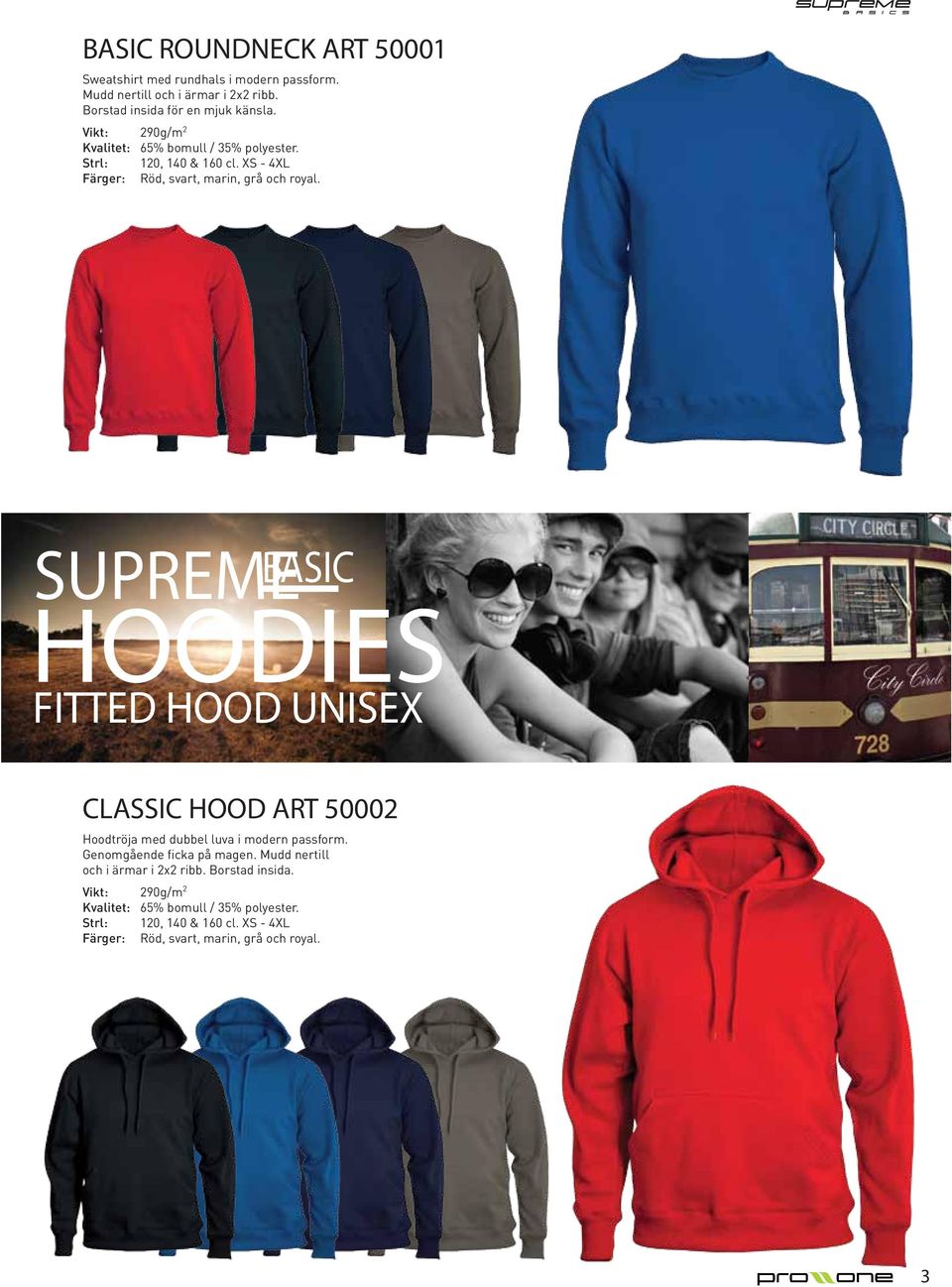 Pris: 159:- Pris: 159:- SUPREME BASIC HOODIES FITTED HOOD UNISEX CLASSIC HOOD ART 50002 Hoodtröja med dubbel luva i modern passform. Genomgående ficka på magen.