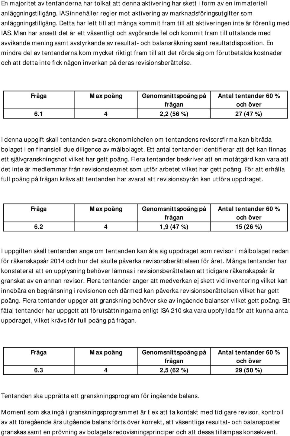 Man har ansett det är ett väsentligt och avgörande fel och kommit fram till uttalande med avvikande mening samt avstyrkande av resultat- och balansräkning samt resultatdisposition.