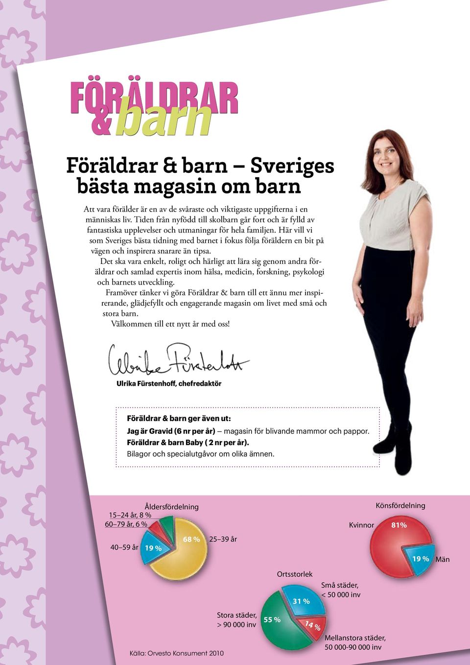 Här vill vi som Sveriges bästa tidning med barnet i fokus följa föräldern en bit på vägen och inspirera snarare än tipsa.