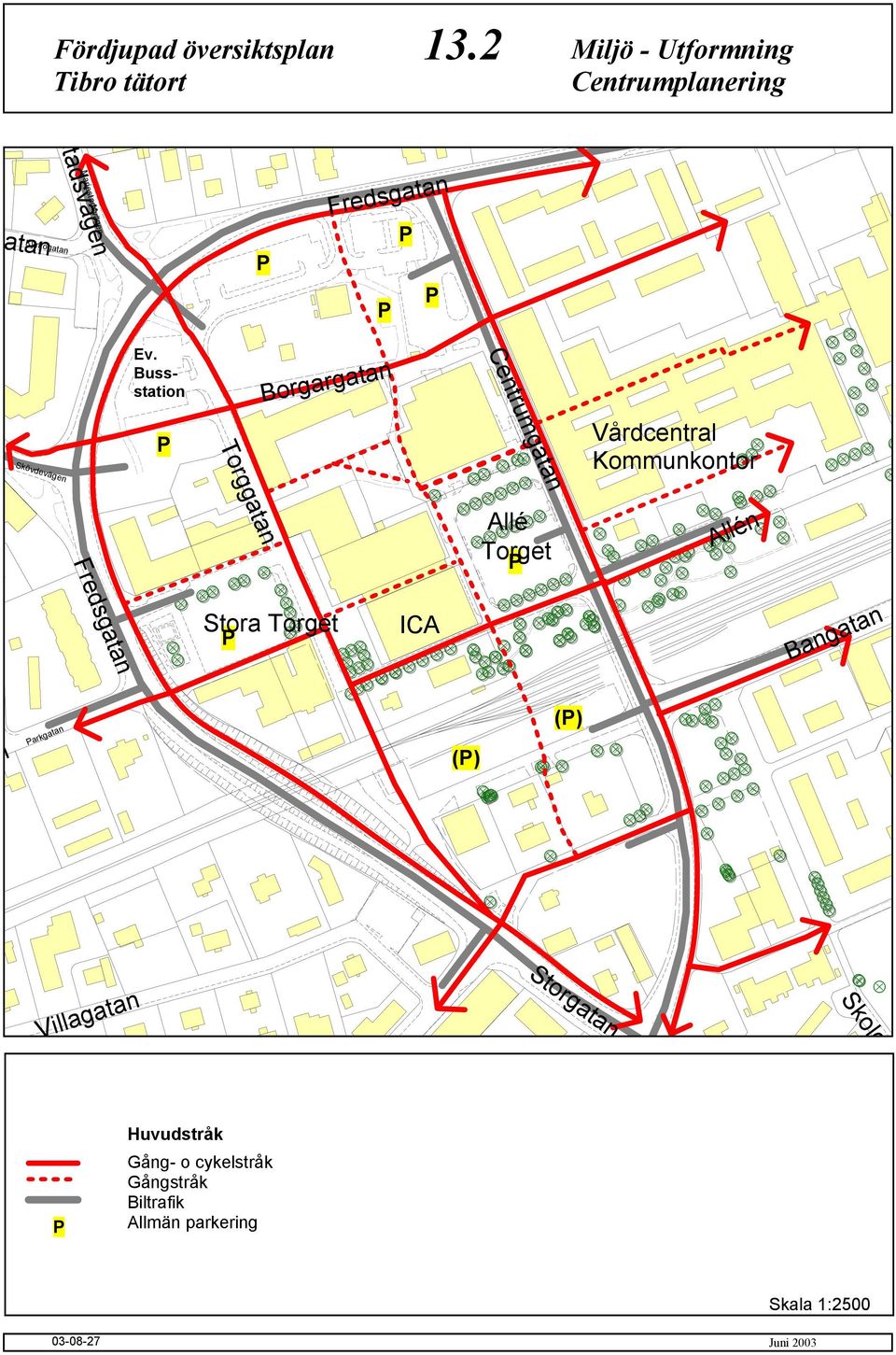 Bussstation Torggatan Stora Torget Borgargatan Centrumgatan Allé Torget ICA () ()