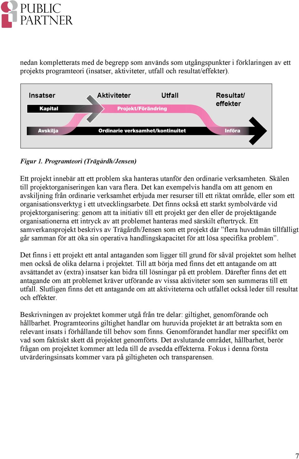 Skälen till projektorganiseringen kan vara flera.