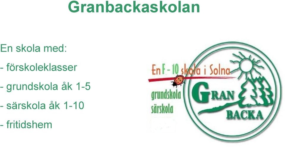 grundskola åk 1-5 -