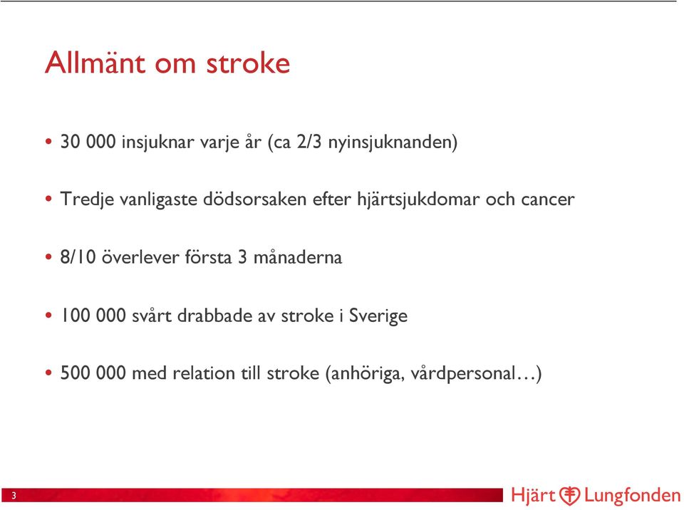 och cancer 8/10 överlever första 3 månaderna 100 000 svårt