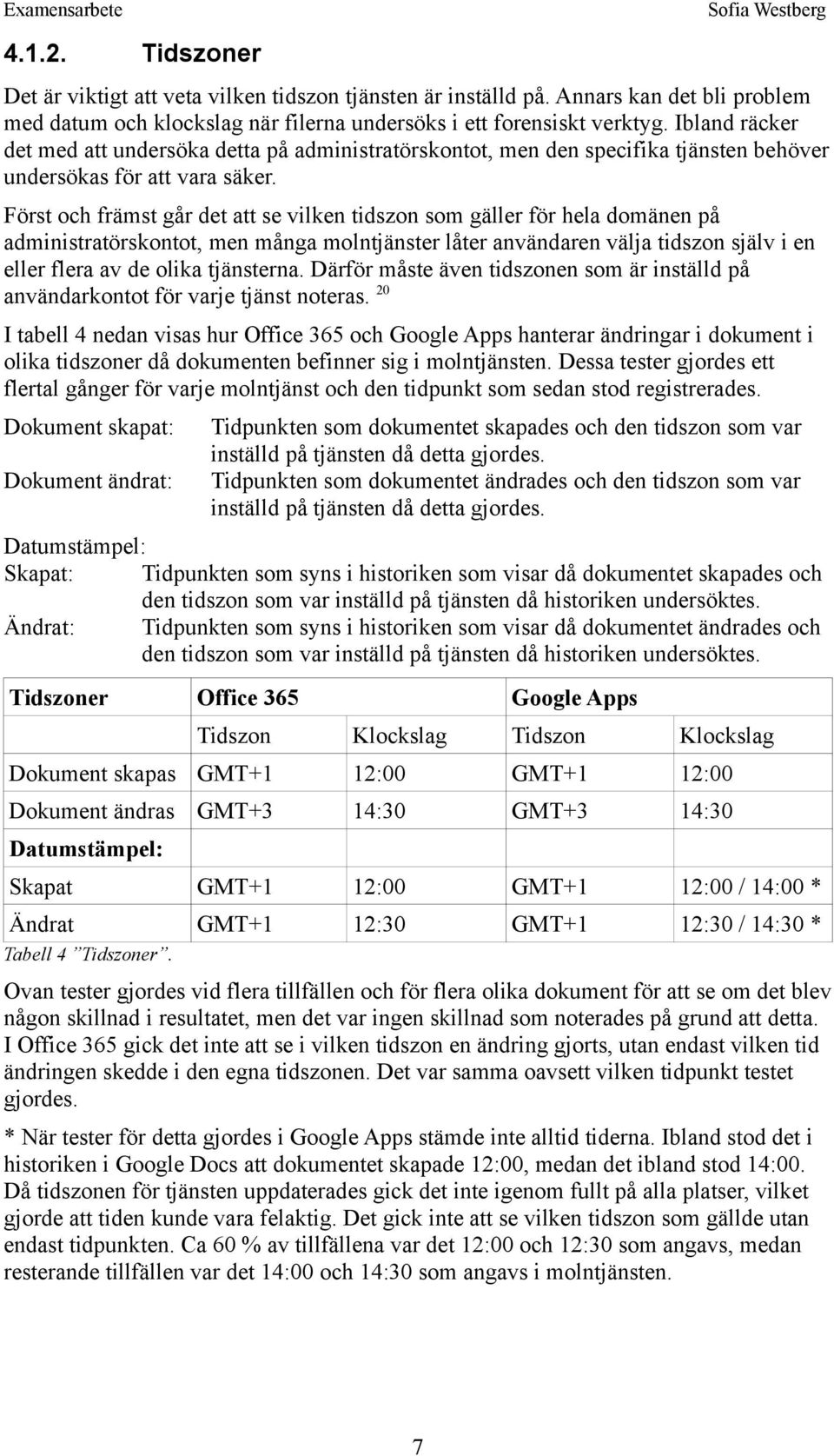 Ibland räcker det med att undersöka detta på administratörskontot, men den specifika tjänsten behöver undersökas för att vara säker.