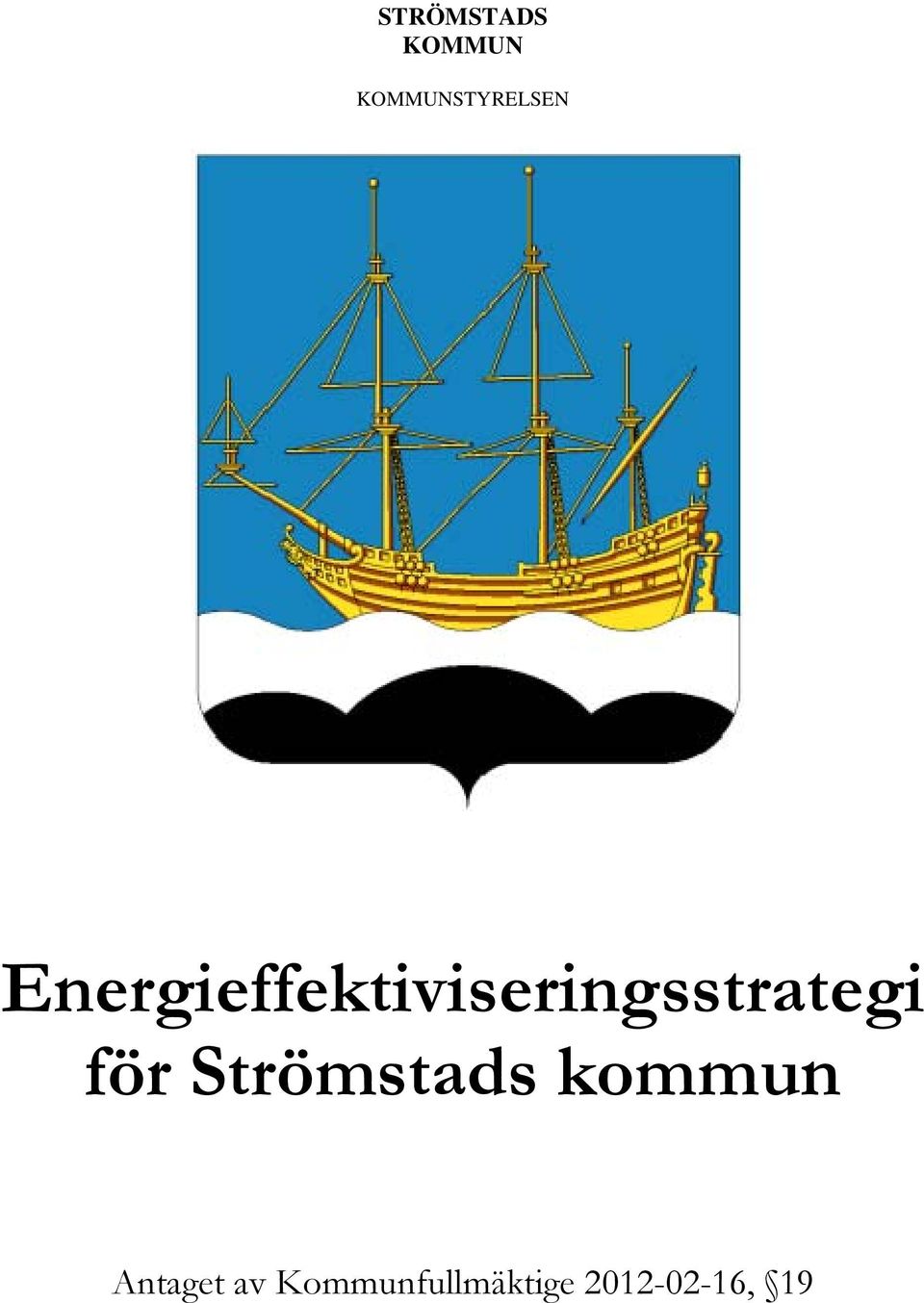 Energieffektiviseringsstrategi