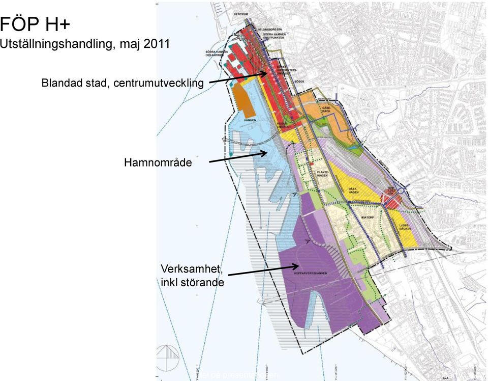 centrumutveckling Hamnområde